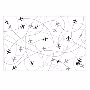 Könyökalátét OXY PP 58x38 cm Planes