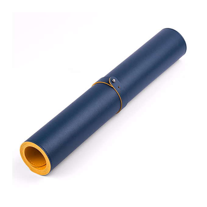 Könyökalátét SAX 45x90 cm műbőr kétoldalas kék-sárga
