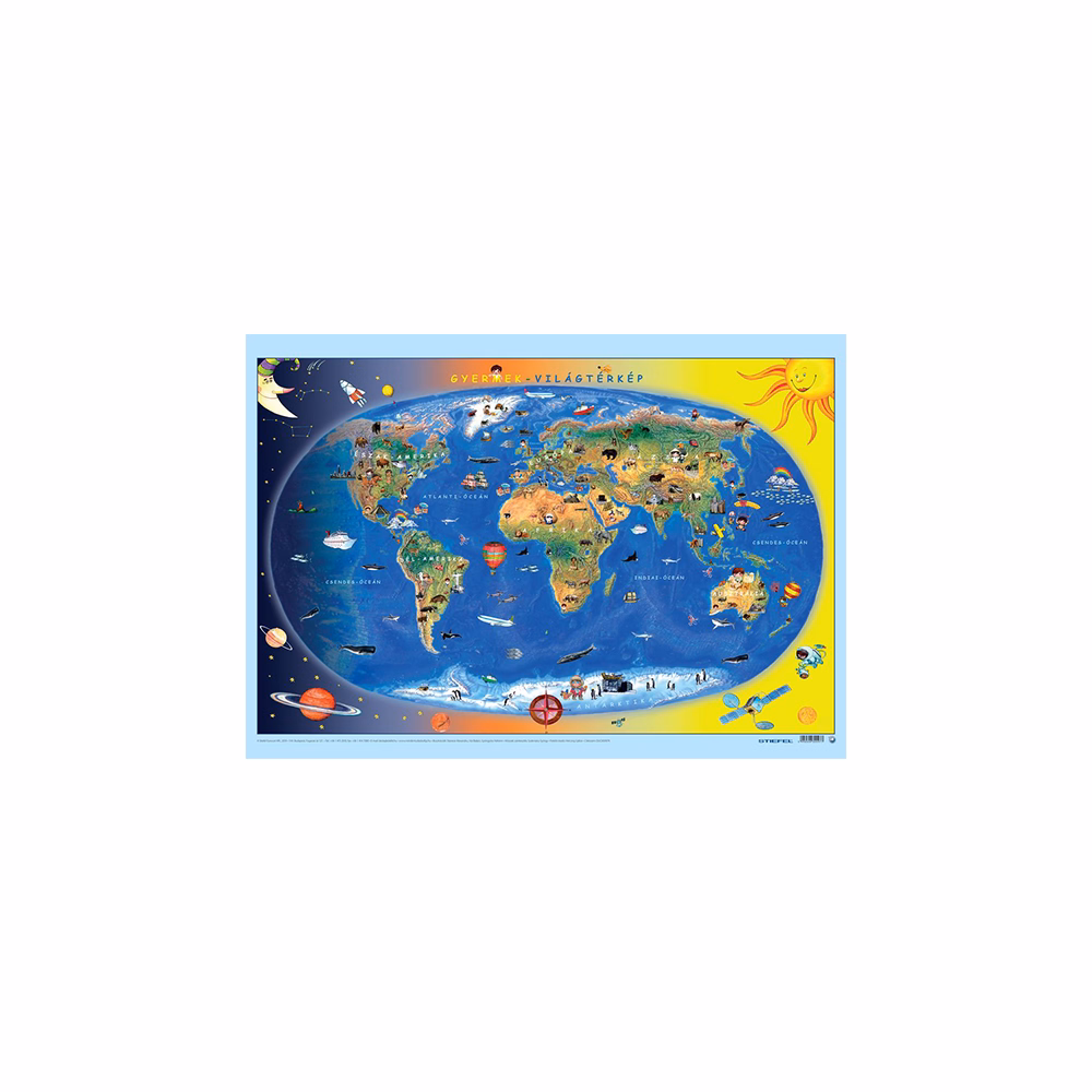 Könyökalátét STIEFEL A/3 Gyerek/Föld, Európa