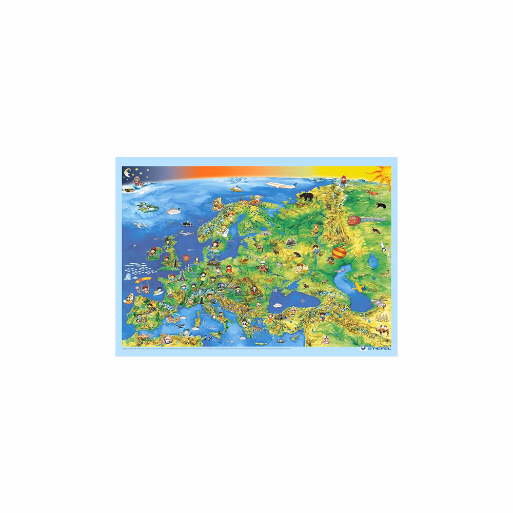 Könyökalátét STIEFEL A/3 Gyerek/Föld, Európa