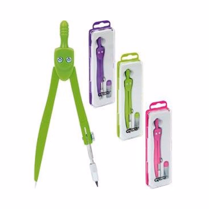 Körző GRAND körzőbéllel műanyag tokban