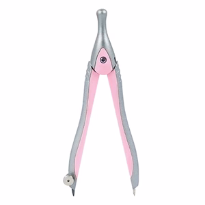 Körző GRAND körzőbéllel műanyag tokban pasztell