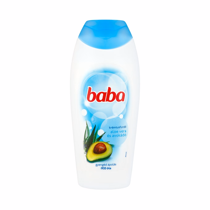 Krémtusfürdő BABA Aloe vera és avokádó illatú 400 ml