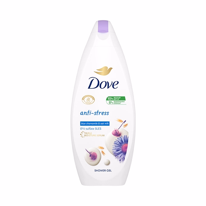 Krémtusfürdő DOVE Anti-Stress 225ml