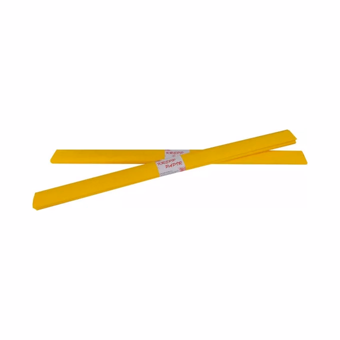 Krepp papír 50x200cm aranysárga 04
