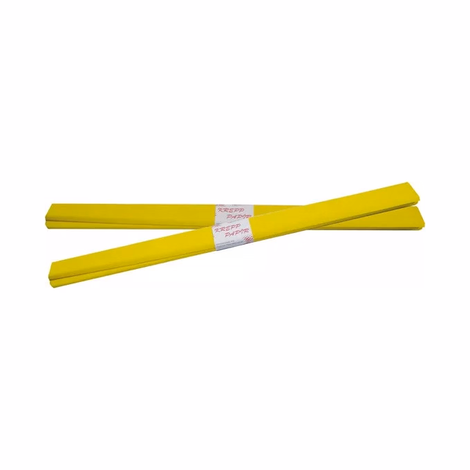 Krepp papír 50x200cm citromsárga 03