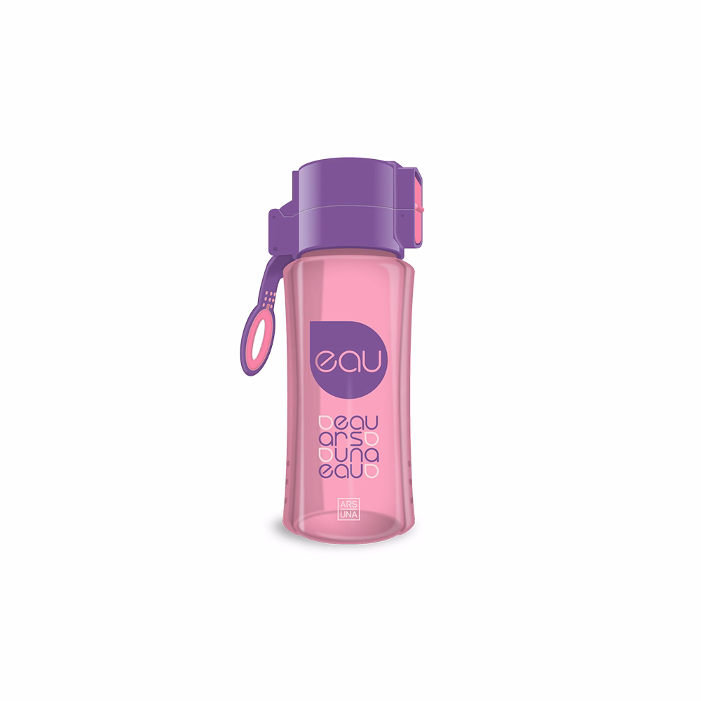 Kulacs ARS UNA műanyag BPA-mentes 450 ml rózsaszín-lila