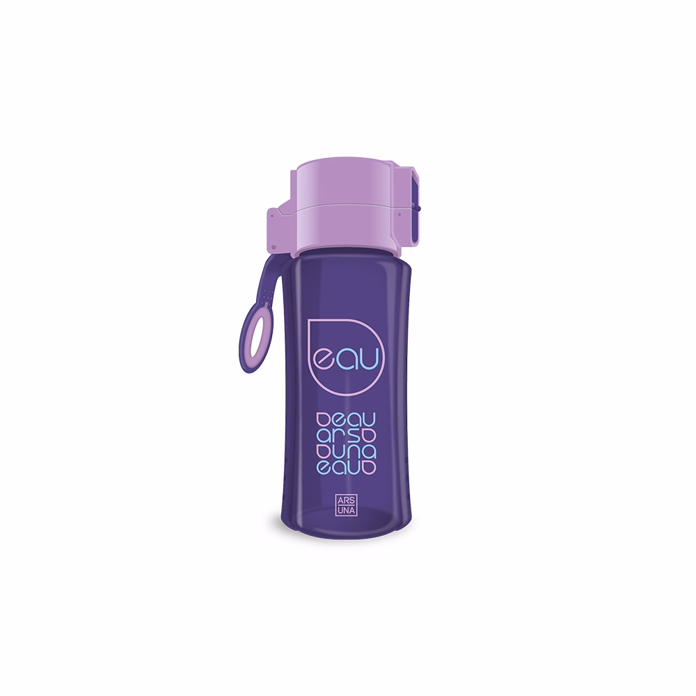 Kulacs ARS UNA műanyag BPA-mentes 450 ml sötétlila-lila
