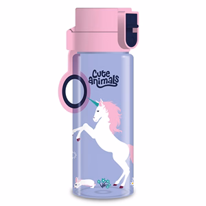 Kulacs ARS UNA műanyag BPA-mentes 475 ml Cute Animals-Unicorn
