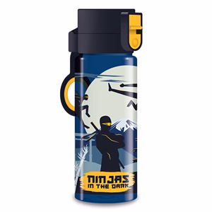 Kulacs ARS UNA műanyag BPA-mentes 475 ml Ninjas in the Dark