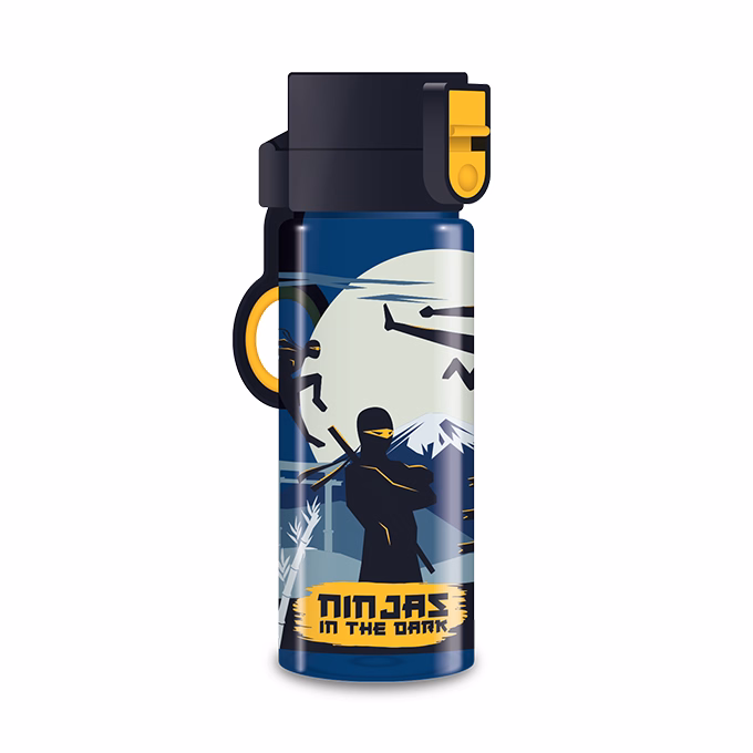 Kulacs ARS UNA műanyag BPA-mentes 475 ml Ninjas in the Dark