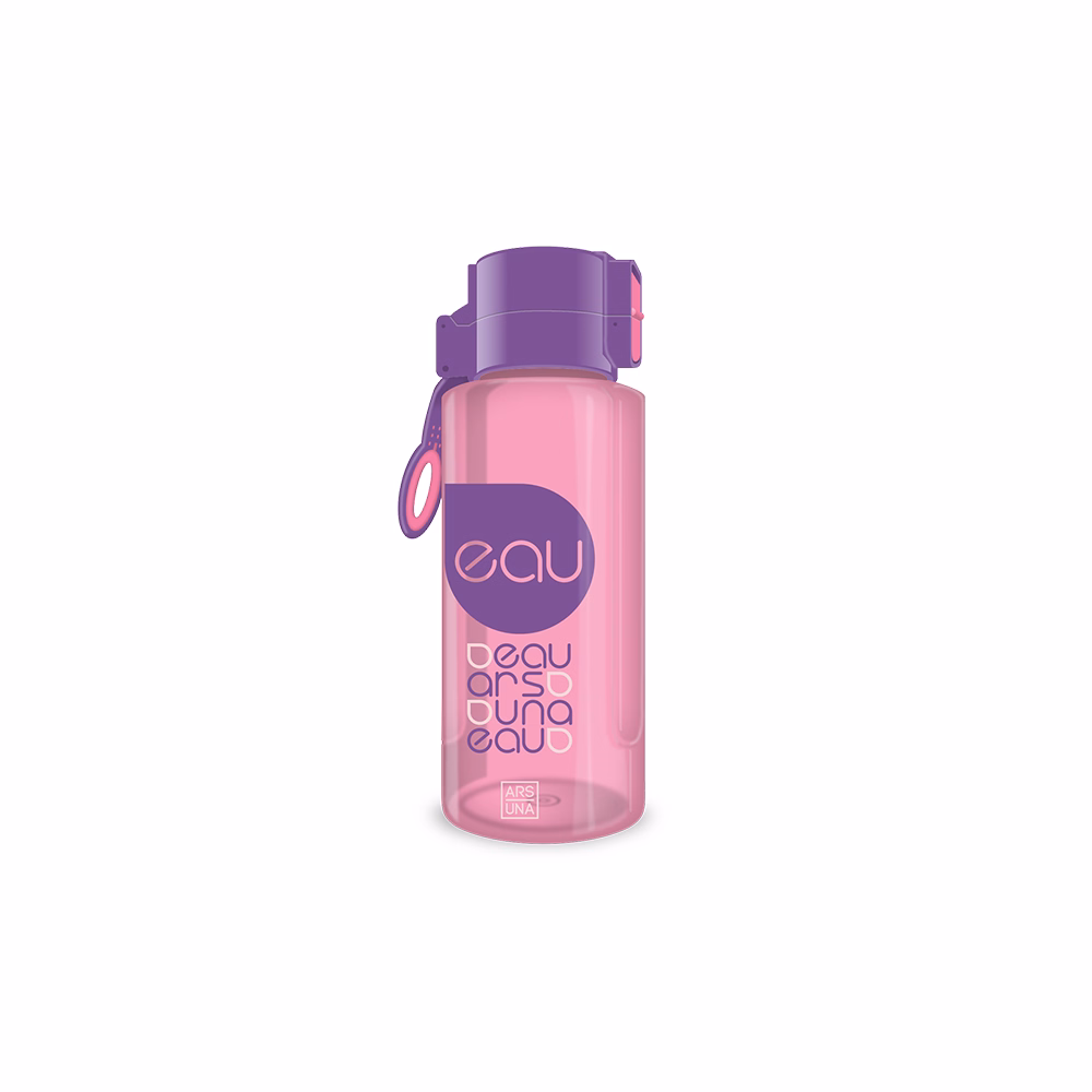 Kulacs ARS UNA műanyag BPA-mentes 650 ml rózsaszín-lila
