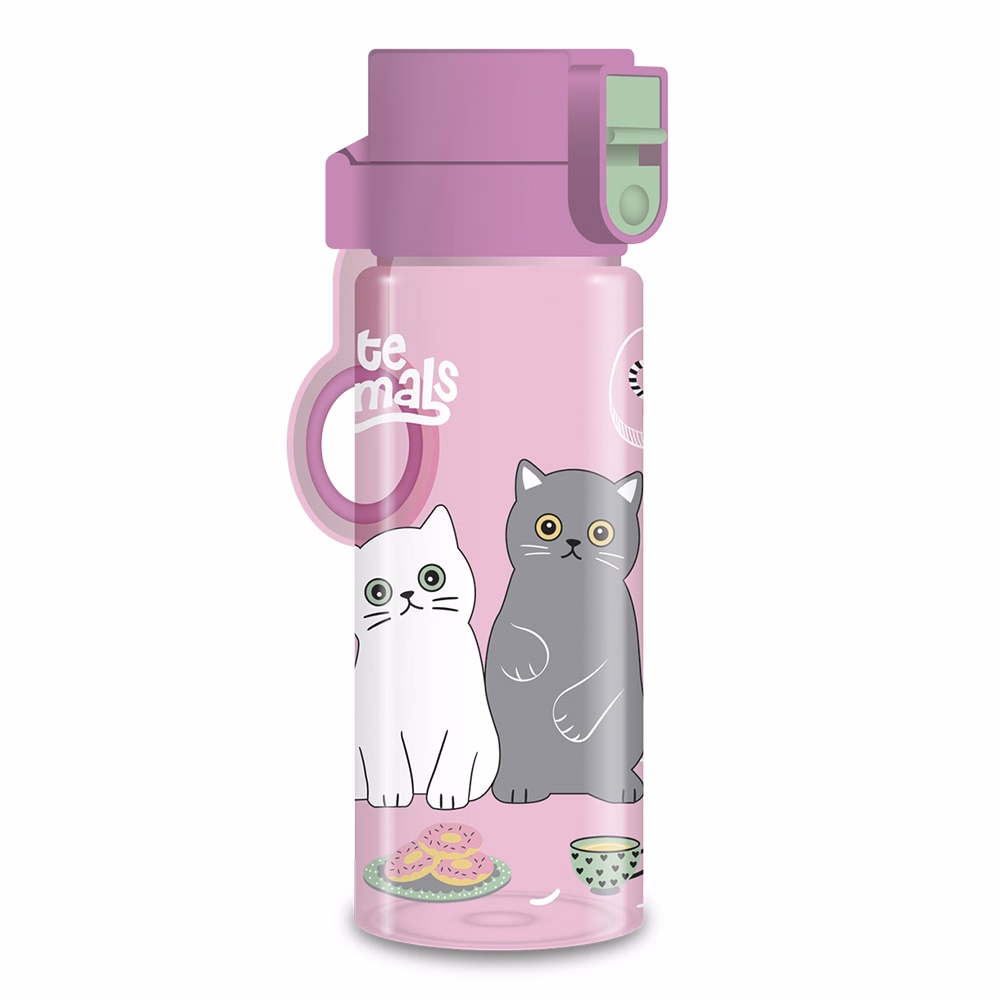 Kulacs ARS UNA műanyag BPA-mentes 475 ml Cute Animals-Tea Party