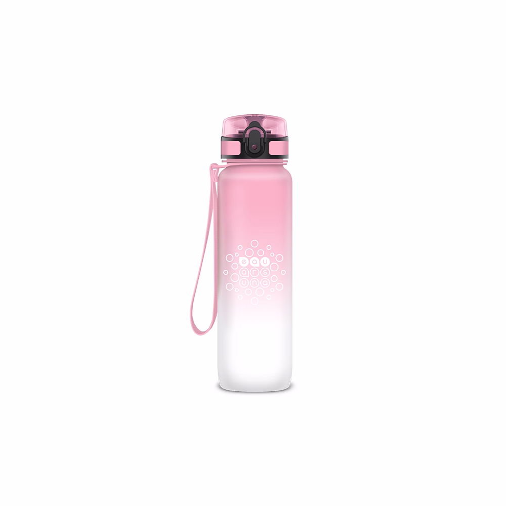 Kulacs ARS UNA műanyag matt BPA-mentes motivációs ombre 1 liter Candy floss