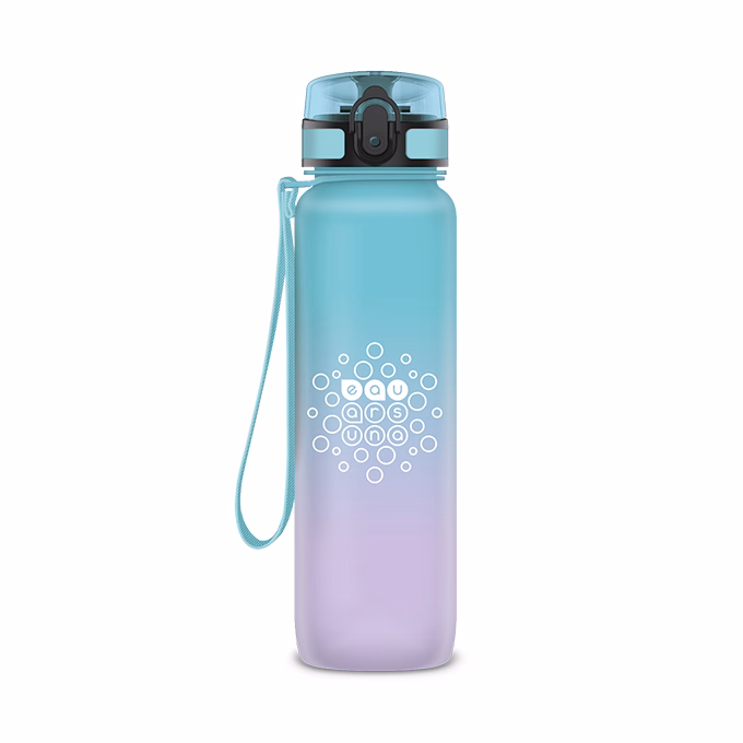 Kulacs ARS UNA műanyag matt BPA-mentes motivációs ombre 1 liter Orchidea