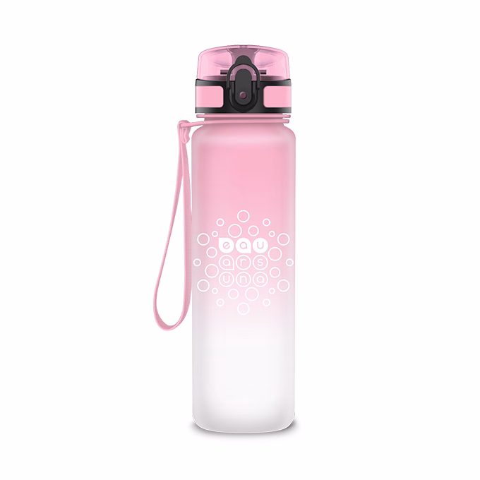 Kulacs ARS UNA műanyag matt BPA-mentes ombre 600 ml Candy floss