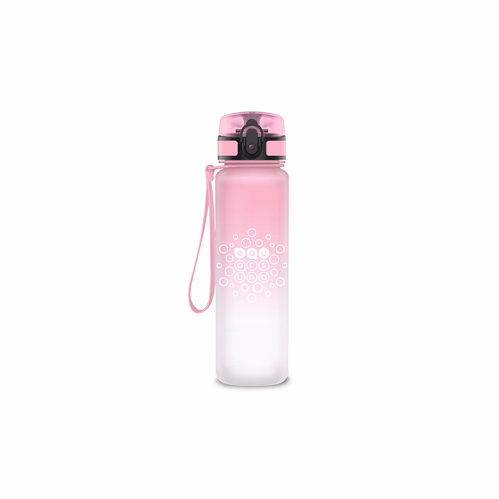Kulacs ARS UNA műanyag matt BPA-mentes ombre 600 ml Candy floss