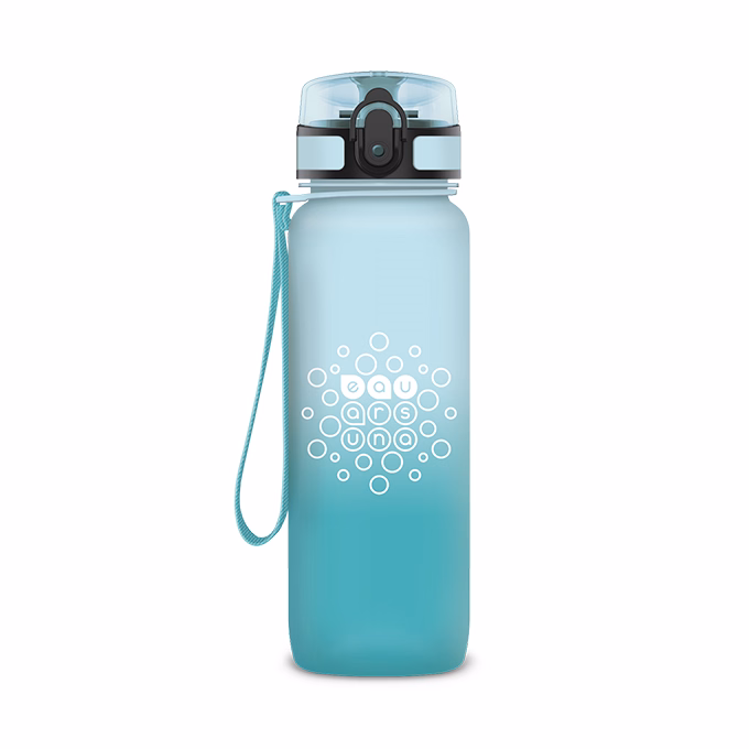 Kulacs ARS UNA műanyag matt BPA-mentes ombre 800 ml Ice