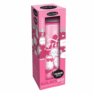 Kulacs LIZZYSULI műanyag 600 ml Kittok Stars Purrfect