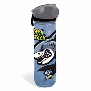Kulacs LIZZYSULI műanyag 600 ml Shark Attack