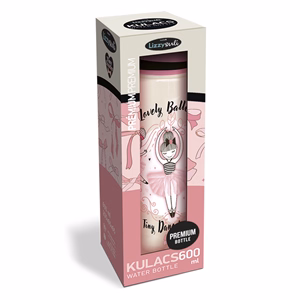 Kulacs LIZZYSULI műanyag 600 ml Tiny Dancer Lovely Ballerina