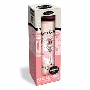 Kulacs LIZZYSULI műanyag 600 ml Tiny Dancer Lovely Ballerina