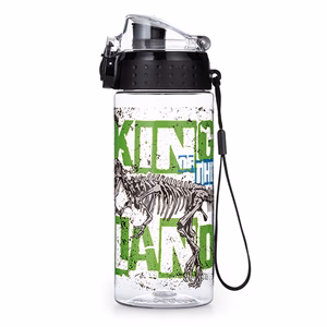 Kulacs OXY CLICK műanyag BPA-mentes 500 ml Dinosaur