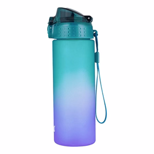 Kulacs OXY CLICK műanyag BPA-mentes 600 ml Ombre lila-zöld