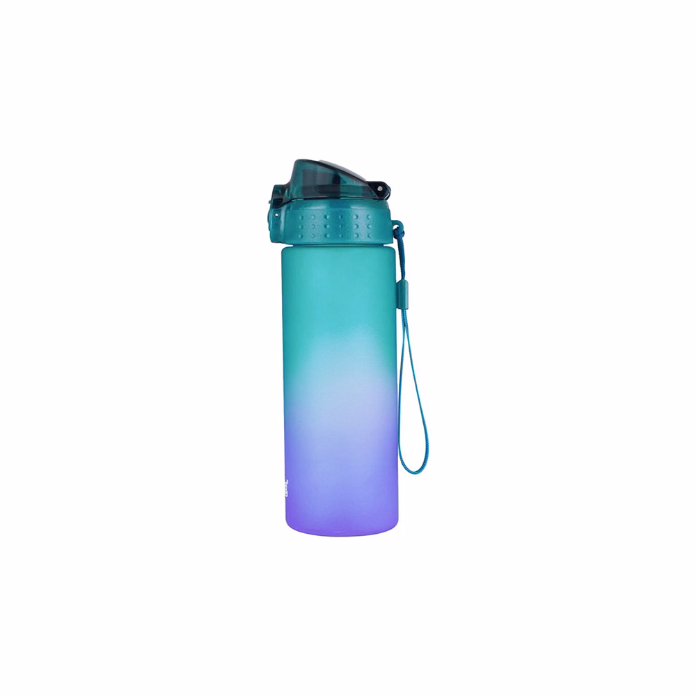 Kulacs OXY CLICK műanyag BPA-mentes 600 ml Ombre lila-zöld