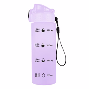 Kulacs OXY CLICK műanyag BPA-mentes 600 ml Pasztell lila