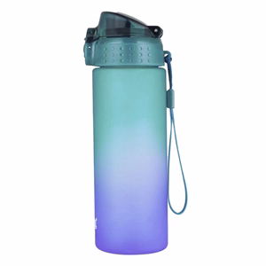 Kulacs OXY CLICK műanyag BPA-mentes 600 ml Ombre lila-zöld