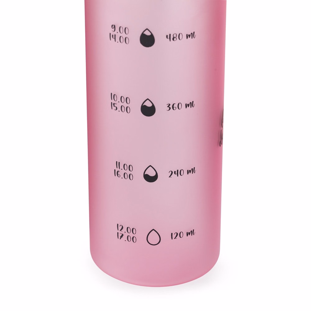 Kulacs OXY CLICK műanyag BPA-mentes 600 ml Pasztell rózsaszín