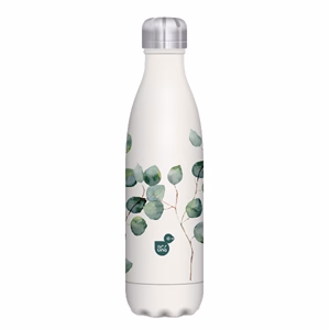 Kulacs duplafalú ARS UNA fém 500 ml Botanic Leaf 2024