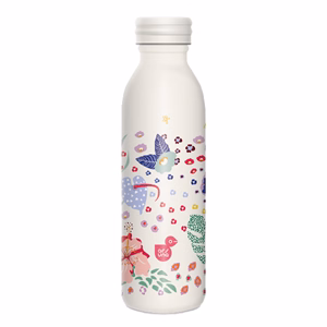 Kulacs duplafalú ARS UNA fém 600 ml Cream Hibiscus