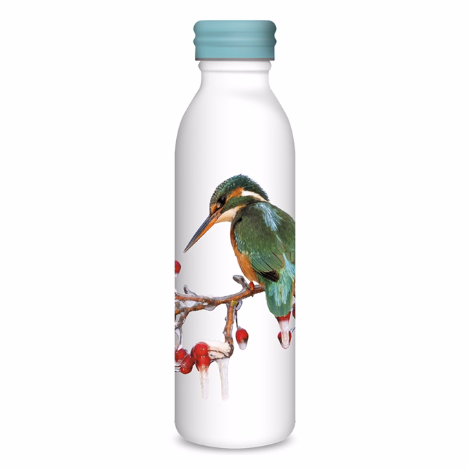 Kulacs duplafalú ARS UNA fém 600 ml Máté Bence-Kingfisher 5534