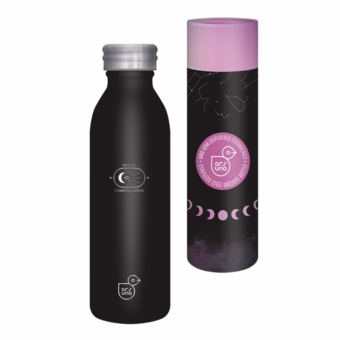Kulacs duplafalú ARS UNA fém 600 ml Mystic Constellation 5491