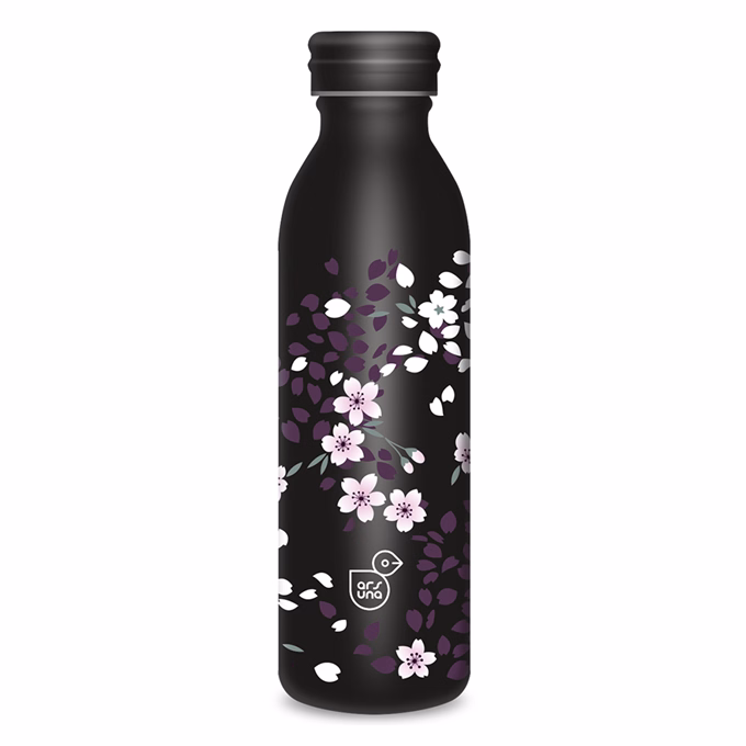 Kulacs duplafalú ARS UNA fém 600 ml Sakura 5531