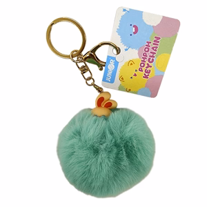 Kulcstartó JUNIOR Pom-pom Pasztell Nyuszi