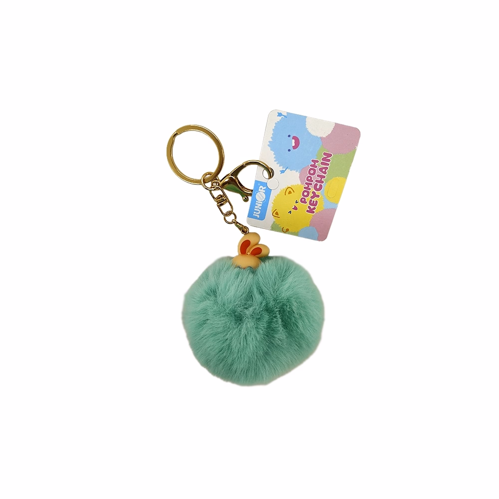 Kulcstartó JUNIOR Pom-pom Pasztell Nyuszi