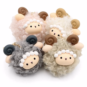 Kulcstartó JUNIOR Pom-pom Bárány