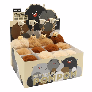 Kulcstartó JUNIOR Pom-pom Maci