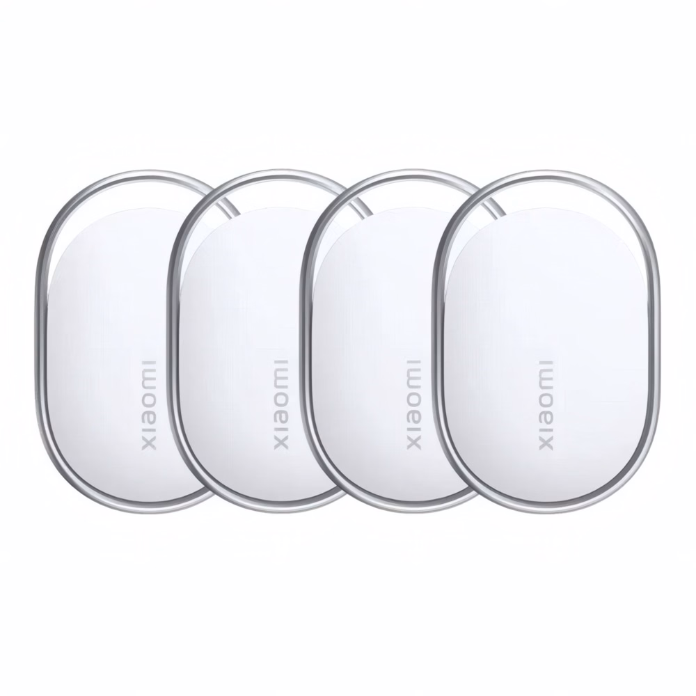 Kulcstartó XIAOMI Tag nyomkövető fehér 4 darab