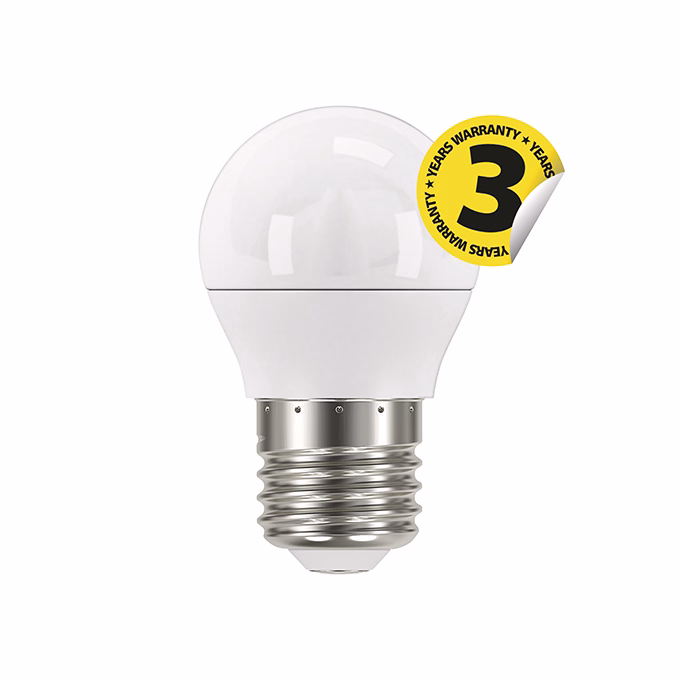 LED izzó EMOS E27 kisgömb 4,2W természetes fény 4000K