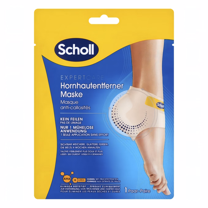 Lábápoló maszk SCHOLL sarokhámlasztó 1 pár