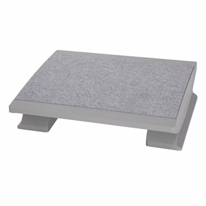 Lábtámasz MAUL MAULpro filcbevonatos állítható magasságú 45x39 cm