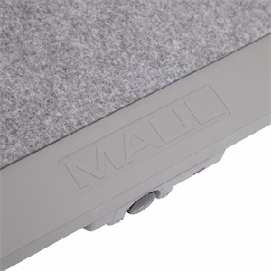Lábtámasz MAUL MAULpro filcbevonatos melegítővel állítható magasságú 45x39 cm