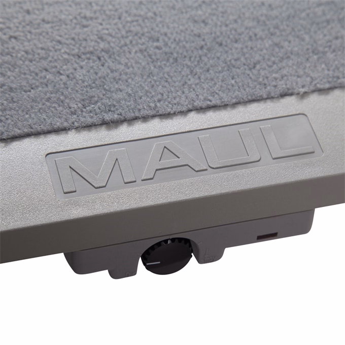 Lábtámasz MAUL MAULpro filcbevonatos melegítővel állítható magasságú 45x39 cm