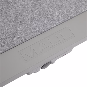 Lábtámasz MAUL MAULpro filcbevonatos melegítővel állítható magasságú 45x39 cm