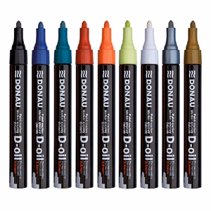 Lakkmarker DONAU D-oil 2,8 mm zöld