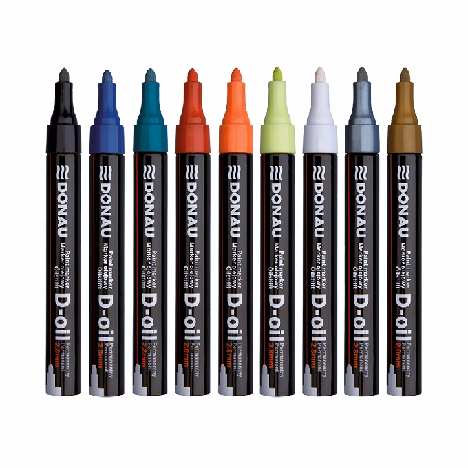 Lakkmarker DONAU D-oil 2,8 mm zöld